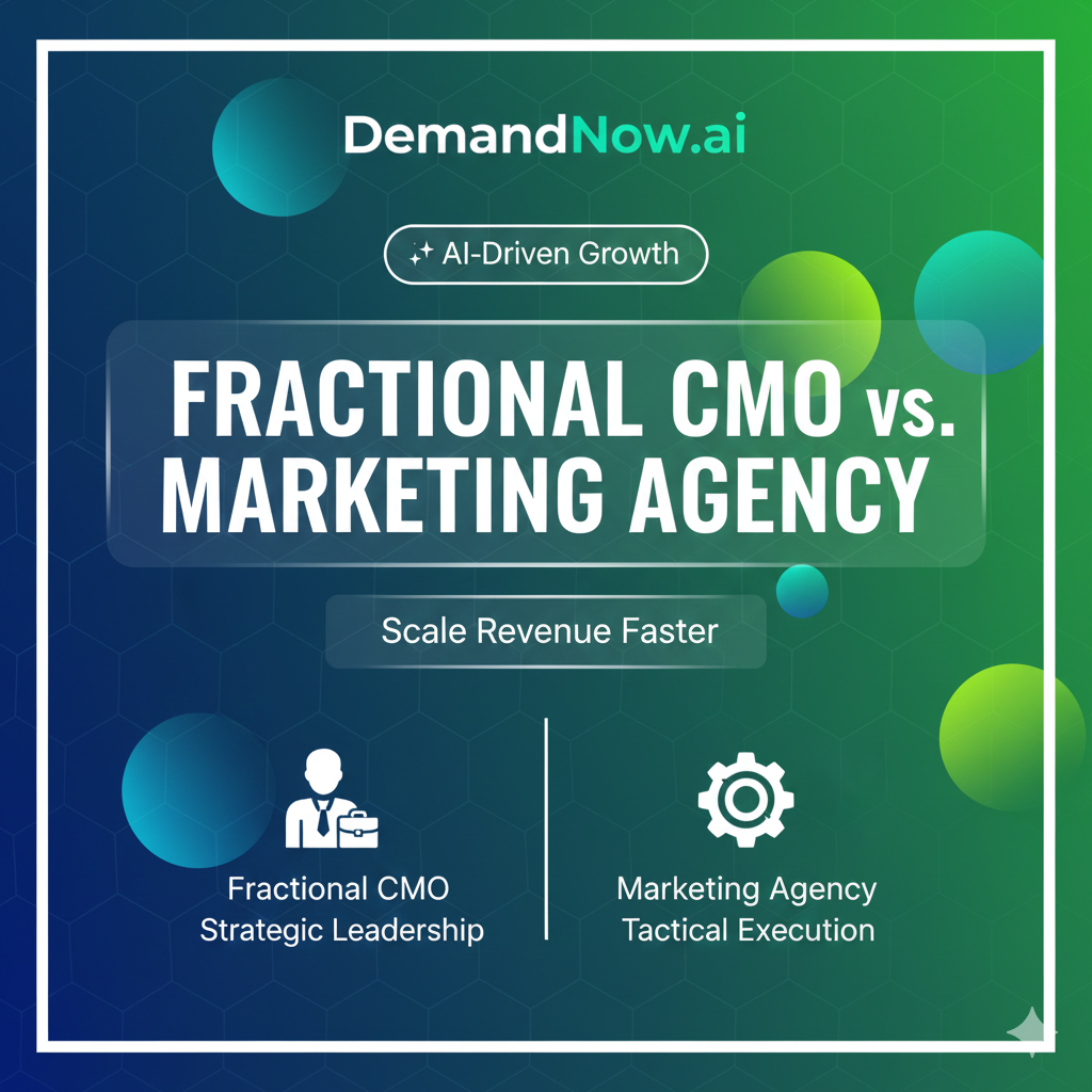 fractional cmo and marketing agency